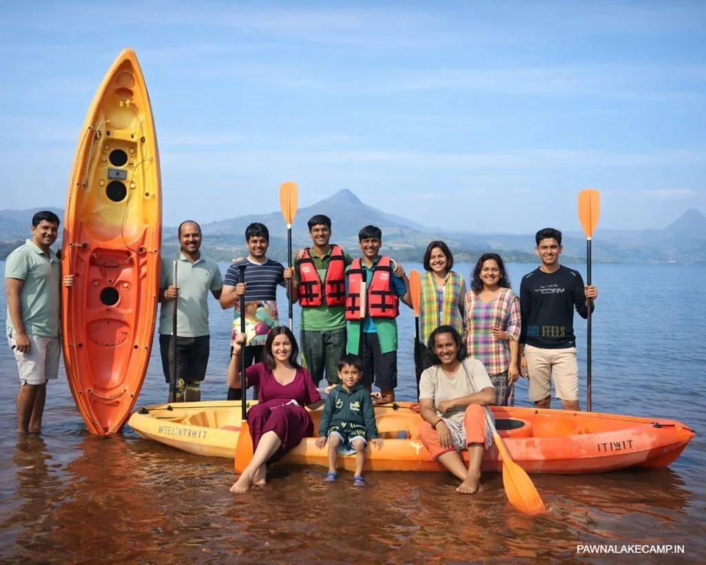 Kayaking Pawna Lake (2)